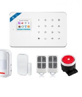 BR-W18  1.7 Inch TFT Screen WIFI GSM Home Burglar Security Alarm System