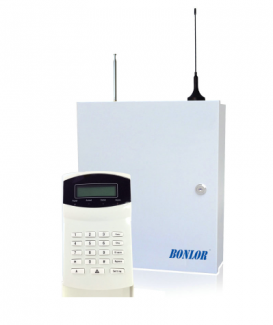 BR-7016-E PSTN GSM SMS Alarm system 433MHz 16 wire and wireless zones LCD keypad burglar alarm 