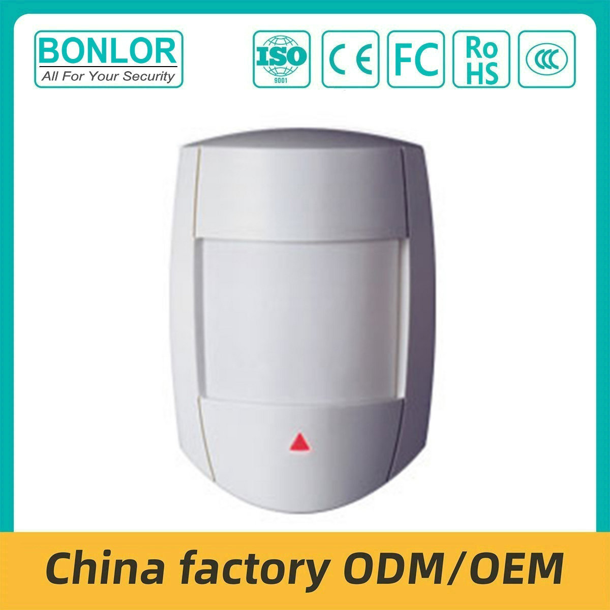 DG-65 Best Pir Sensor with Camera Dual Motion Detector Long Distance Sensitivity