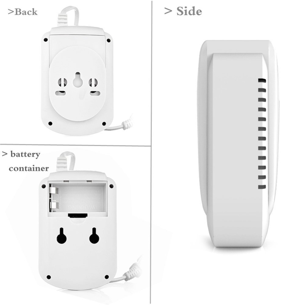 Home Standalone Plug-In Combustible Gas Detector LPG LNG Coal Natural Gas Leak Alarm Sensor Voice Warning Alarm Sensor