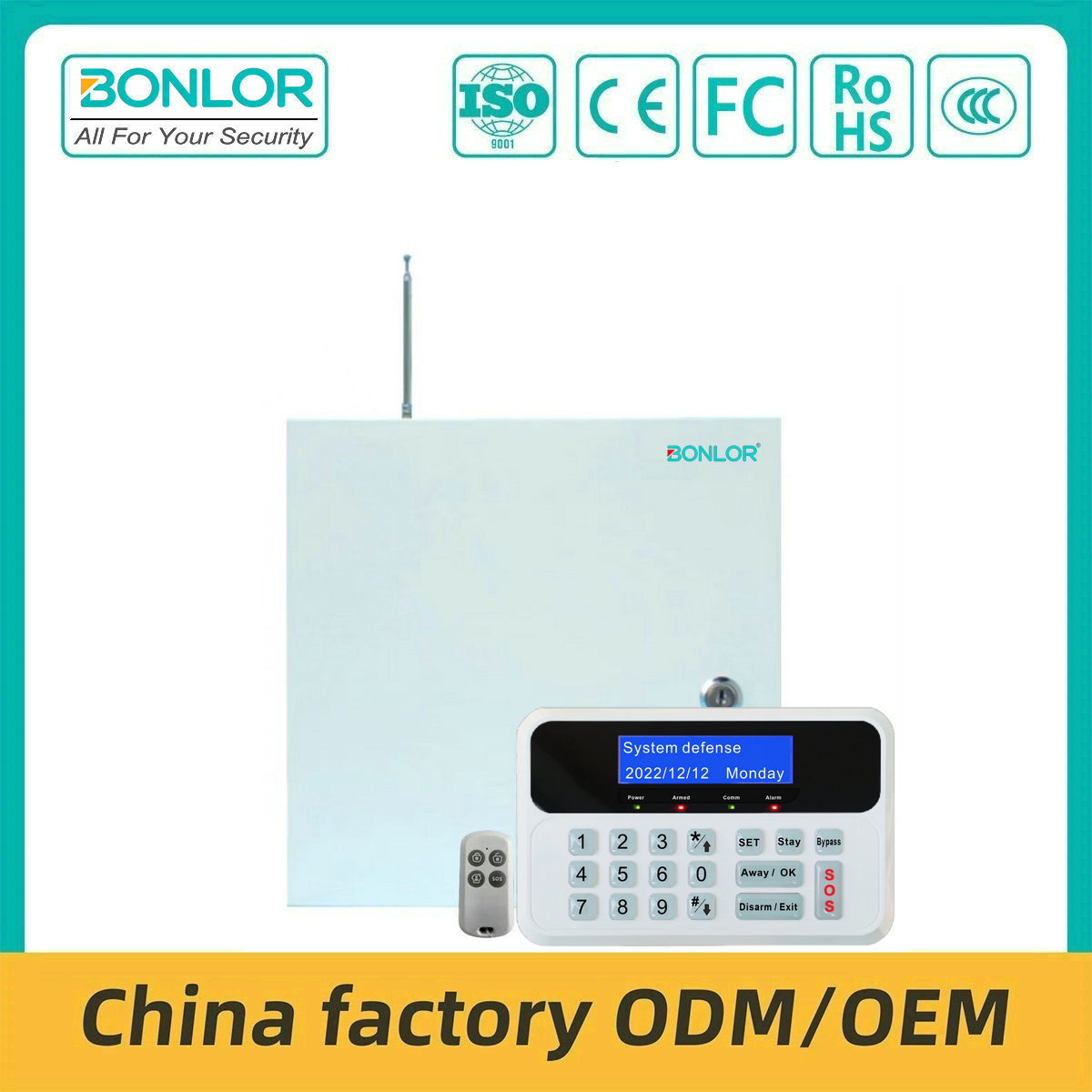 SF-7016 Best LTE 4G Commercial Home Secu