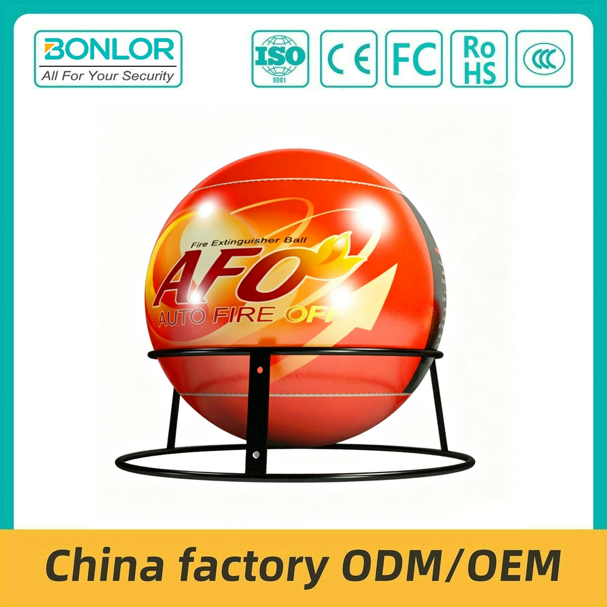 BR-MHQ Hot Sale  Afo Fire Extinguisher Ball Great Value for Money with CE Approved Fire Extinguisher Powder